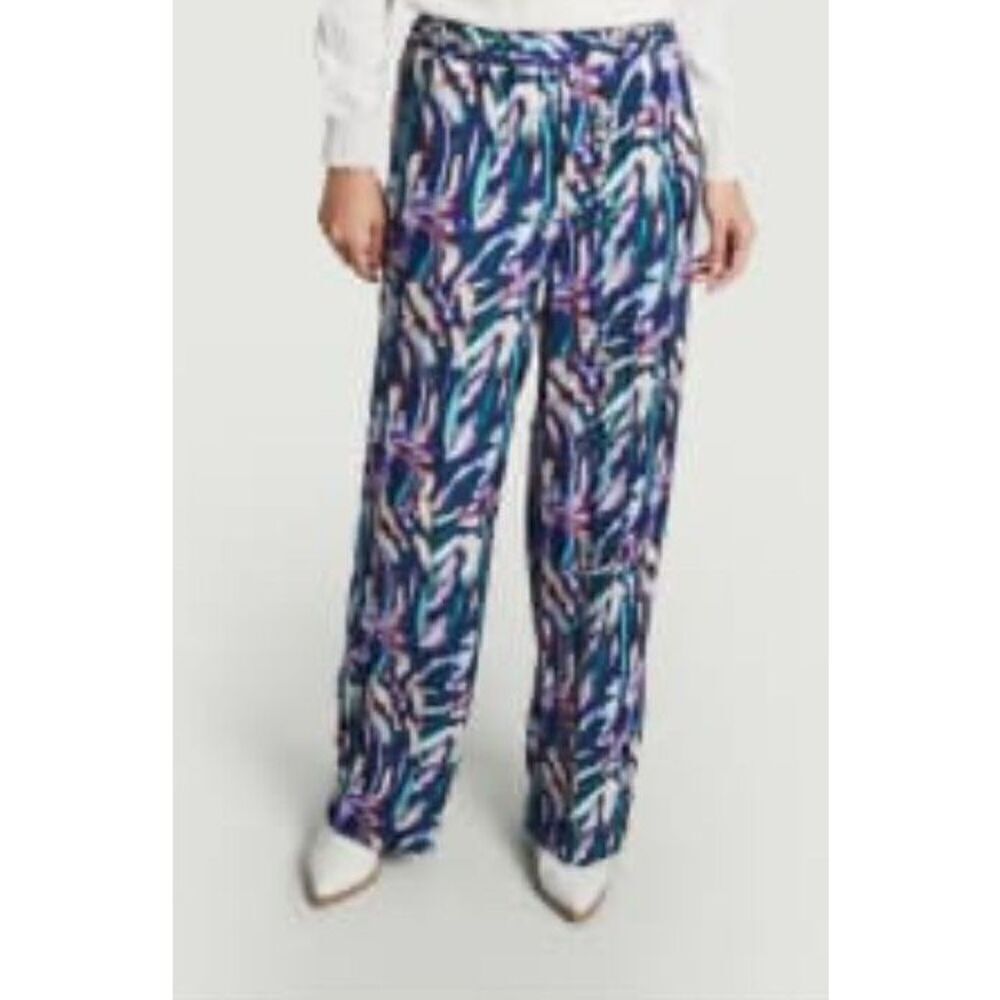 Chloe Stora Rey Wide Leg Pant NWT Size 34